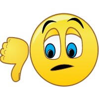 thumbs down